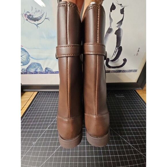 Stride Rite Kids Size 5M Big kid‎ BROWN Glitter Josephine Boots youth girl - Picture 7 of 16